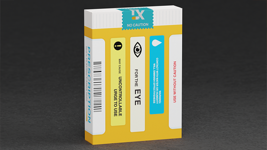 PRESCRIPTION Playing Cards alternate view - Wizard Magic Shop
