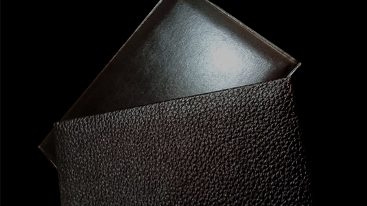 Mini Bombshell Wallet (Black Pebble) by CAHYO