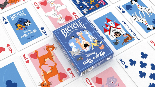 Bicycle Disney Cats and Dogs Playing Cards by US Playing Card alternate view - Wizard Magic Shop