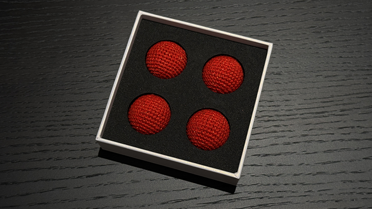 Shining Crochet Balls (Red) by JT Magic