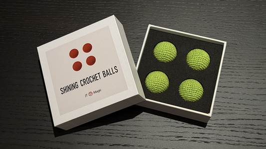 Shining Crochet Balls (Grass Green) by JT Magic alternate view - Wizard Magic Shop