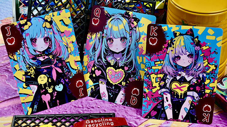 Shinjuku Spray Girls V1 Playing Cards