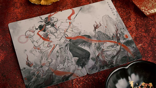 Nezha Playing Cards (Ink Painting Edition) Playing Cards alternate view - Wizard Magic Shop