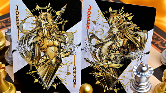 CHESS White Playing Cards by Hidden Light alternate view - Wizard Magic Shop