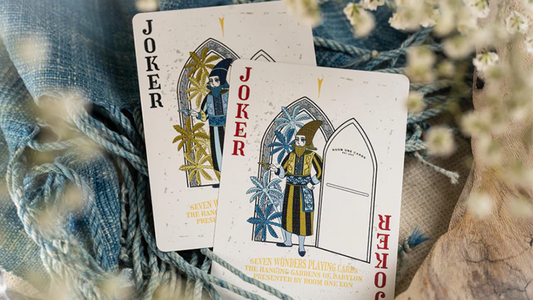 The Hanging Gardens of Babylon (Special Edition Numbered Seals) Playing Cards by Room One EON alternate view - Wizard Magic Shop
