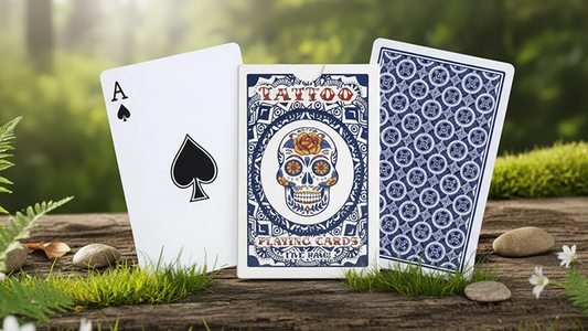 Tattoo Playing Cards by PVC alternate view - Wizard Magic Shop