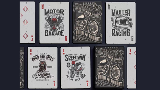 Custom Motorcycles Playing Cards alternate view - Wizard Magic Shop