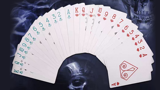 Calavera Playing Cards by PVC alternate view - Wizard Magic Shop