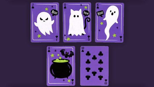 Spooky Playing Cards by Puckator UK alternate view - Wizard Magic Shop