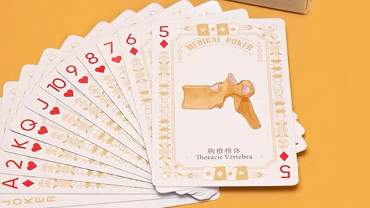 Medical Poker (White) Playing Cards alternate view - Wizard Magic Shop