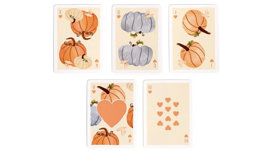 Autumn Harvest Playing Cards by Puckator UK alternate view - Wizard Magic Shop