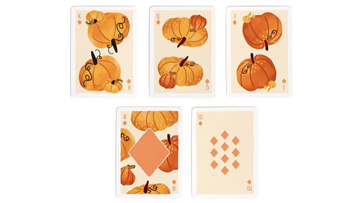 Autumn Harvest Playing Cards by Puckator UK