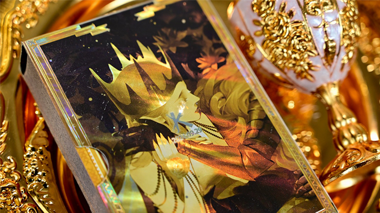 King Arthur V2 (Golden Dawn) Playing Cards by KING STAR