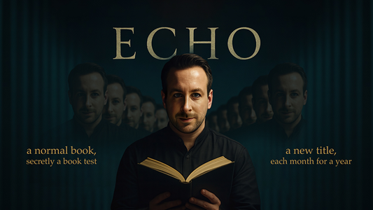 Echo Book Test by Vincent Hedan (Hypnosis) alternate view - Wizard Magic Shop