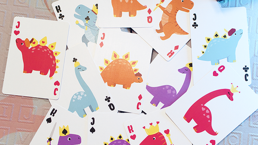 Bicycle Dinosaurs Playing Cards alternate view - Wizard Magic Shop