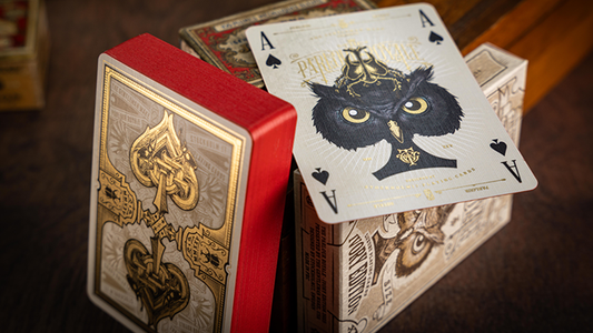 The Parlour Royale Ivory Edition (Red Edge Printing) Playing Cards alternate view - Wizard Magic Shop