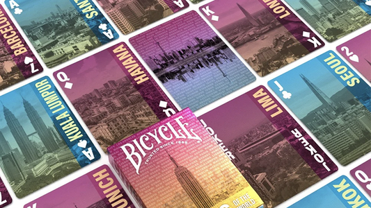 Bicycle Cities of the World Playing Cards by US Playing Card alternate view - Wizard Magic Shop