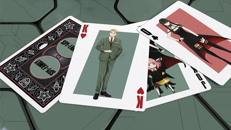 Bicycle Spy Family Playing Cards by US Playing Card