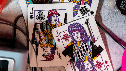 80s Playing Cards alternate view - Wizard Magic Shop