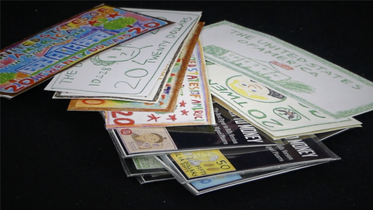 Instant Paper to Money Kid Version (Canada) by Miguel Pizarro alternate view - Wizard Magic Shop