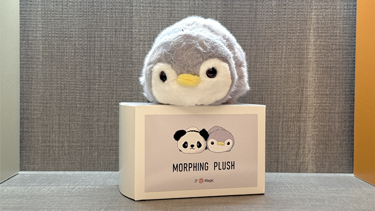 Morphing Plush (Panda to Penguin Grey) by Jackie Zhao and JT Magic