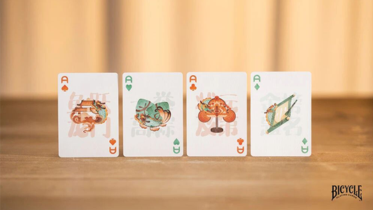 Bicycle Mascot (Legendary Turtle) Playing Cards alternate view - Wizard Magic Shop