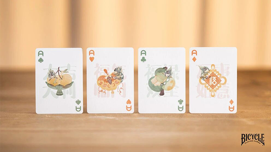 Bicycle Mascot (White Marsh) Playing Cards alternate view - Wizard Magic Shop