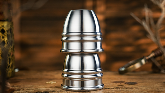 Aluminum Alloy Cups and Balls Matching Solid Cup by TCC Magic alternate view - Wizard Magic Shop