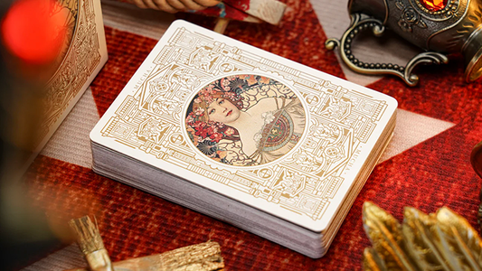 Mucha Special Edition Playing Cards by 52 MUSÉE alternate view - Wizard Magic Shop