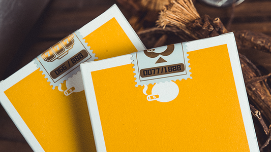 Gilded Milk Casino Deck (Gold) by Bacon Playing Card Company alternate view - Wizard Magic Shop