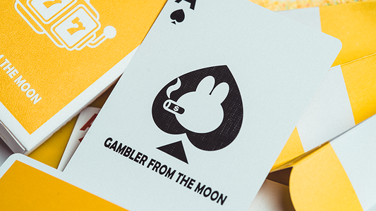 Gilded Milk Casino Deck (Silver) by Bacon Playing Card Company alternate view - Wizard Magic Shop