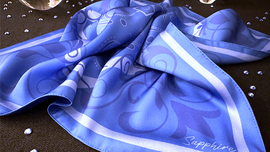 Devil's Bandana V.3 - Precious Stones Collection by Lee Alex (Sapphire Blue) alternate view - Wizard Magic Shop