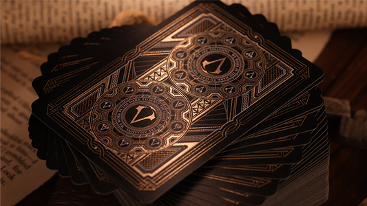 Assassin's Creed Legacy Version 2 Onyx (Hidden Blade) Playing Cards alternate view - Wizard Magic Shop