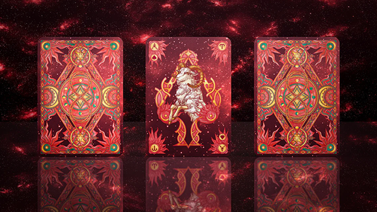 Zodiac (Aries) Luminous Edition Playing Cards by TCC alternate view - Wizard Magic Shop