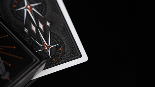 Mr. Black V1 (Black) Playing Cards alternate view - Wizard Magic Shop