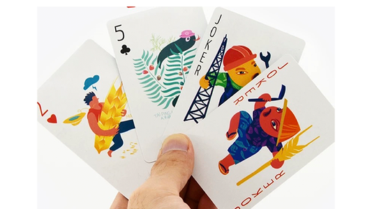 Illustration Poker Playing Cards alternate view - Wizard Magic Shop
