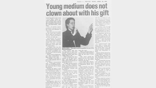 Beyond the Grave: Cold Reading Secrets of the Platform Mediums & Stage Clairvoyants alternate view - Wizard Magic Shop