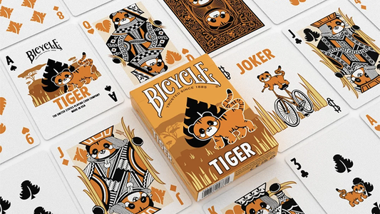 Bicycle Tiger Playing Cards by US Playing Card Co alternate view - Wizard Magic Shop