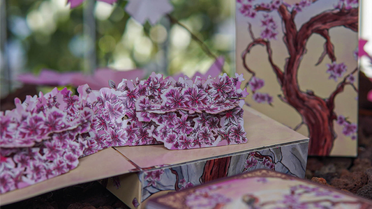 Sakura Renaissance 3D Pop-up Sunlight Edition Playing Cards alternate view - Wizard Magic Shop