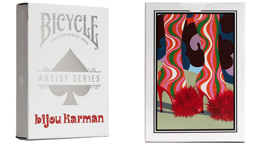 Bicycle Bijou Karman Purp/Red Box Set by US Playing Cards alternate view - Wizard Magic Shop