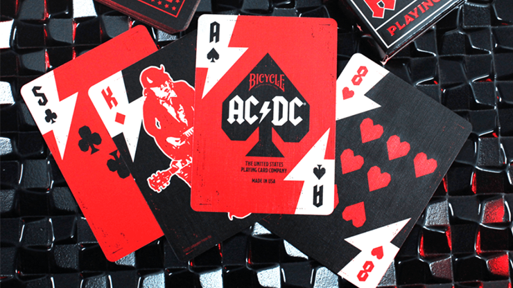 Bicycle AC/DC Playing Cards by US Playing Cards