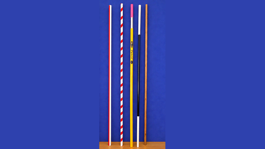 8 Foot Appearing Multi-Color Pole by Big Guy's Magic - Coloring Book Kicker Finale alternate view - Wizard Magic Shop