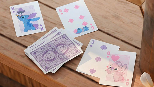 Bicycle Disney Stitch (Purple) Playing Cards by US Playing Card Co alternate view - Wizard Magic Shop