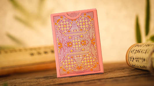 Ancient Relics Gem Playing Card by 52 Muse (Pink) alternate view - Wizard Magic Shop