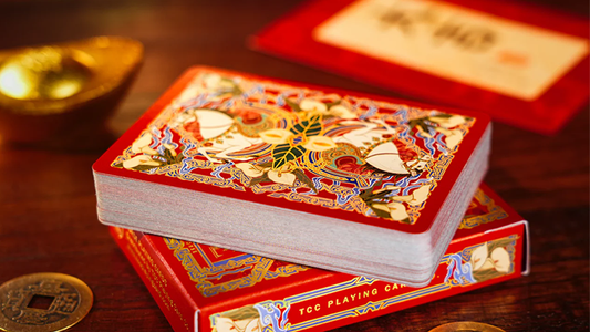 Year of the Horse (Red) Playing Cards by TCC Fashion alternate view - Wizard Magic Shop