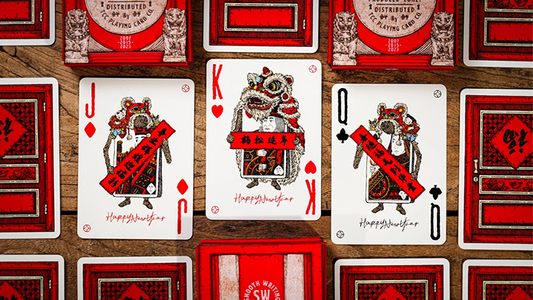 New Year Playing Cards by Smooth Writing alternate view - Wizard Magic Shop