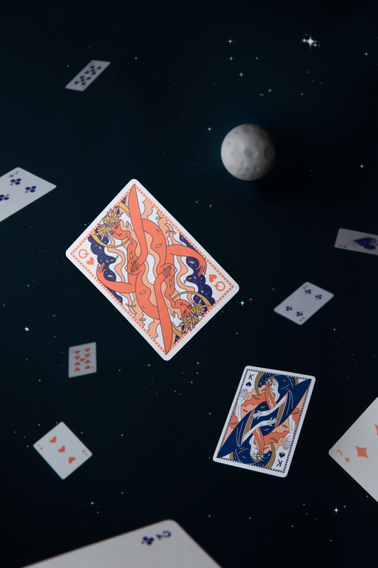 Lady Moon Playing Cards alternate view - Wizard Magic Shop