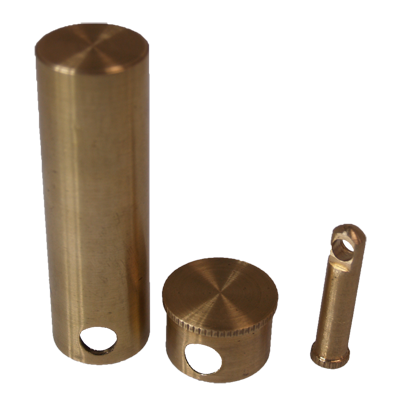 Pro Bill Tube (Brass) by Premium Magic alternate view - Wizard Magic Shop