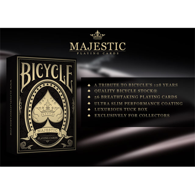 Bicycle Majestic Deck by USPCC alternate view - Wizard Magic Shop