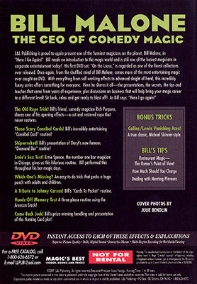 Here I Go Again - Volume 3 by Bill Malone - DVD alternate view - Wizard Magic Shop
